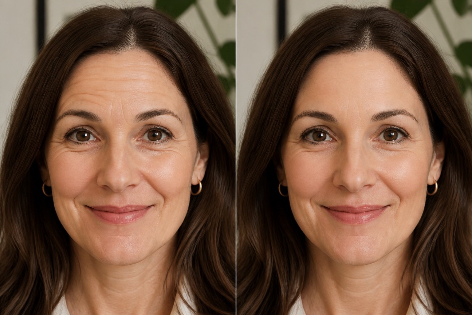 Softer look with natural expression after carefully planned micro-dosed Botox